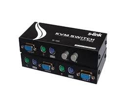 S-LINK SL-325 2 PORT KWM SWITCH